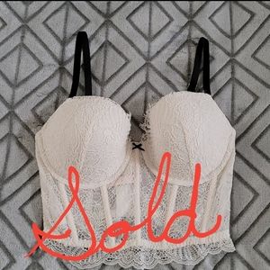 Sexy push up bra corset